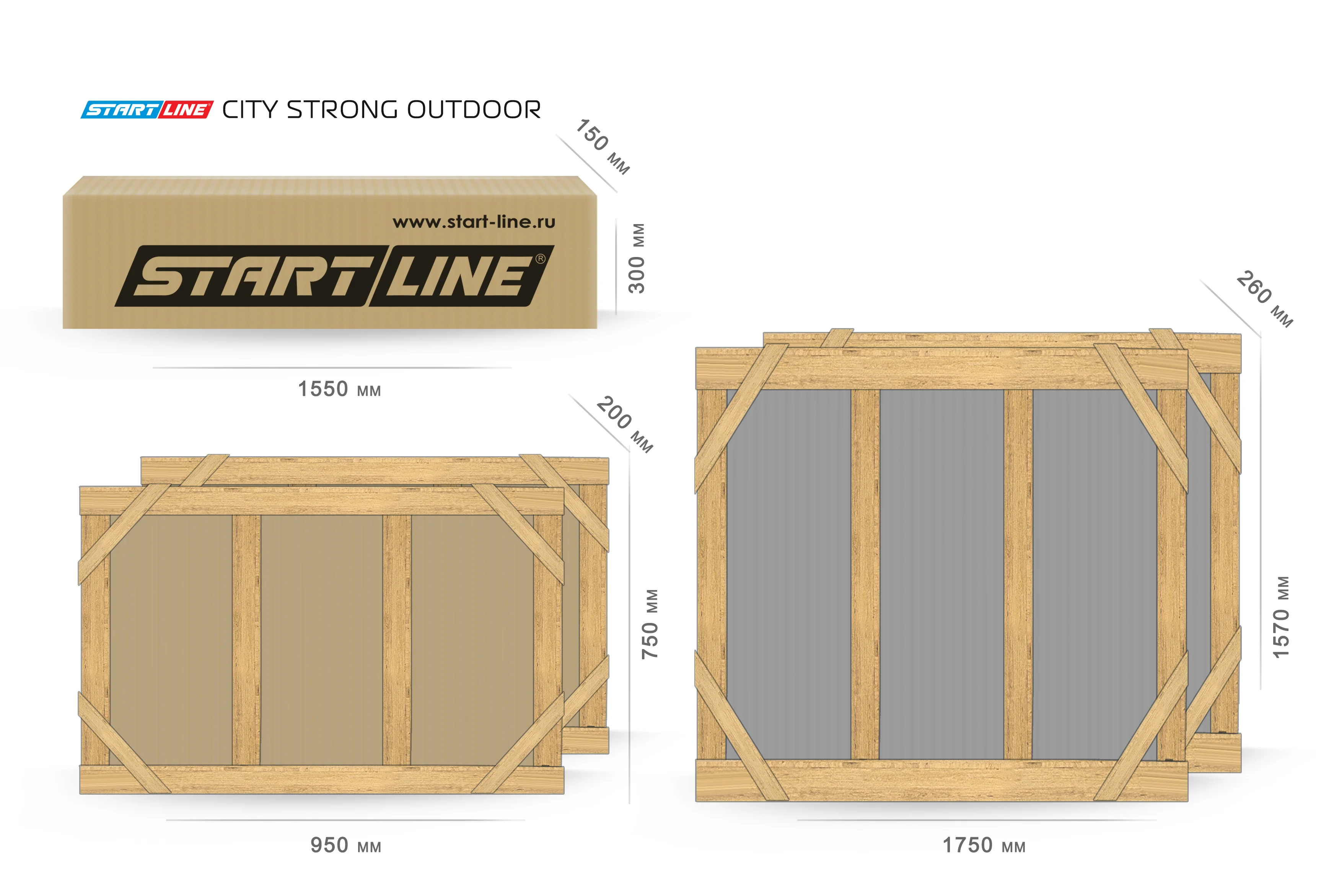  Стол теннисный City Strong Всепогодный по низким ценам в Томске и Северске