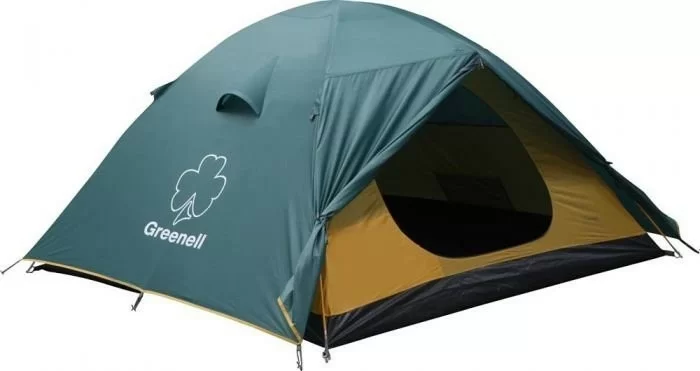 Реальное фото Палатка Greenell Гори 2 зеленый от магазина СпортСЕ