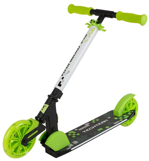  Самокат TechTeam Rainbow 145 black/green по низким ценам в Томске и Северске