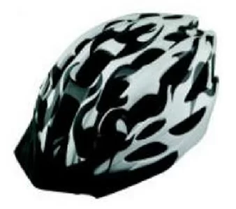 Реальное фото Шлем FSD-HL003 (in-mold) чёрно-белый 600308 от магазина СпортСЕ