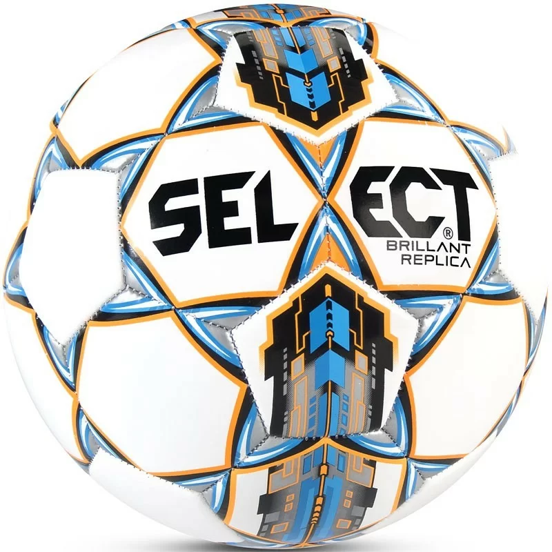 Реальное фото Мяч футбольный Select Brilliant Replica 2017 №5 811608 от магазина СпортСЕ