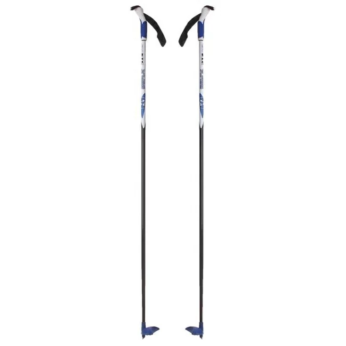 Реальное фото Палки лыжные Trek Universal blue от магазина СпортСЕ