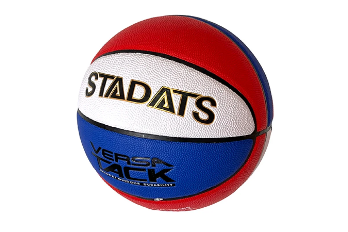  Мяч баскетбольный E33494 №7 ПУ бело/синий/красный по низким ценам в Томске и Северске