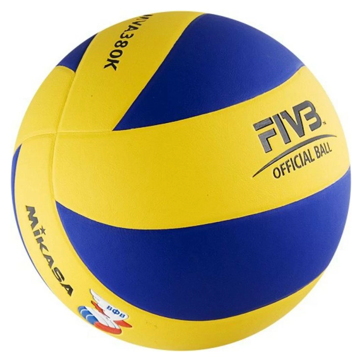 Реальное фото Мяч волейбольный Mikasa MVA380K  5647 от магазина СпортСЕ