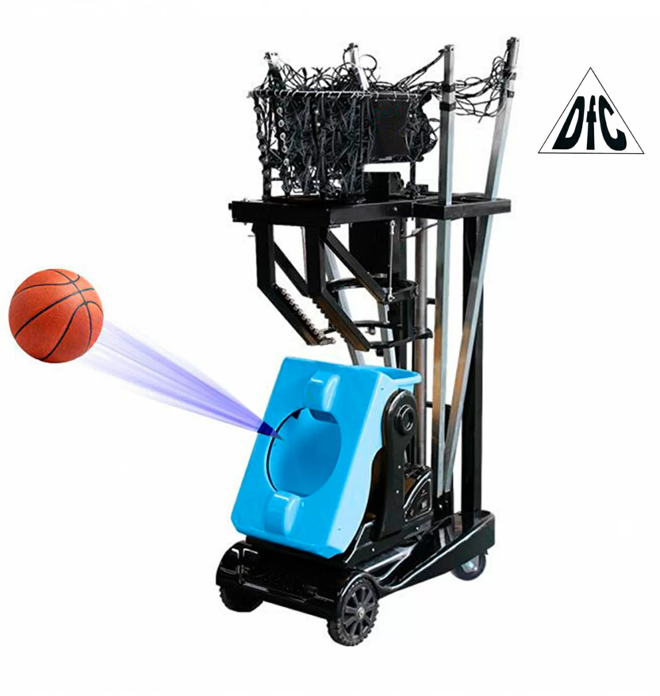 Реальное фото Робот баскетбольный для подачи мячей DFC RB200 от магазина СпортСЕ