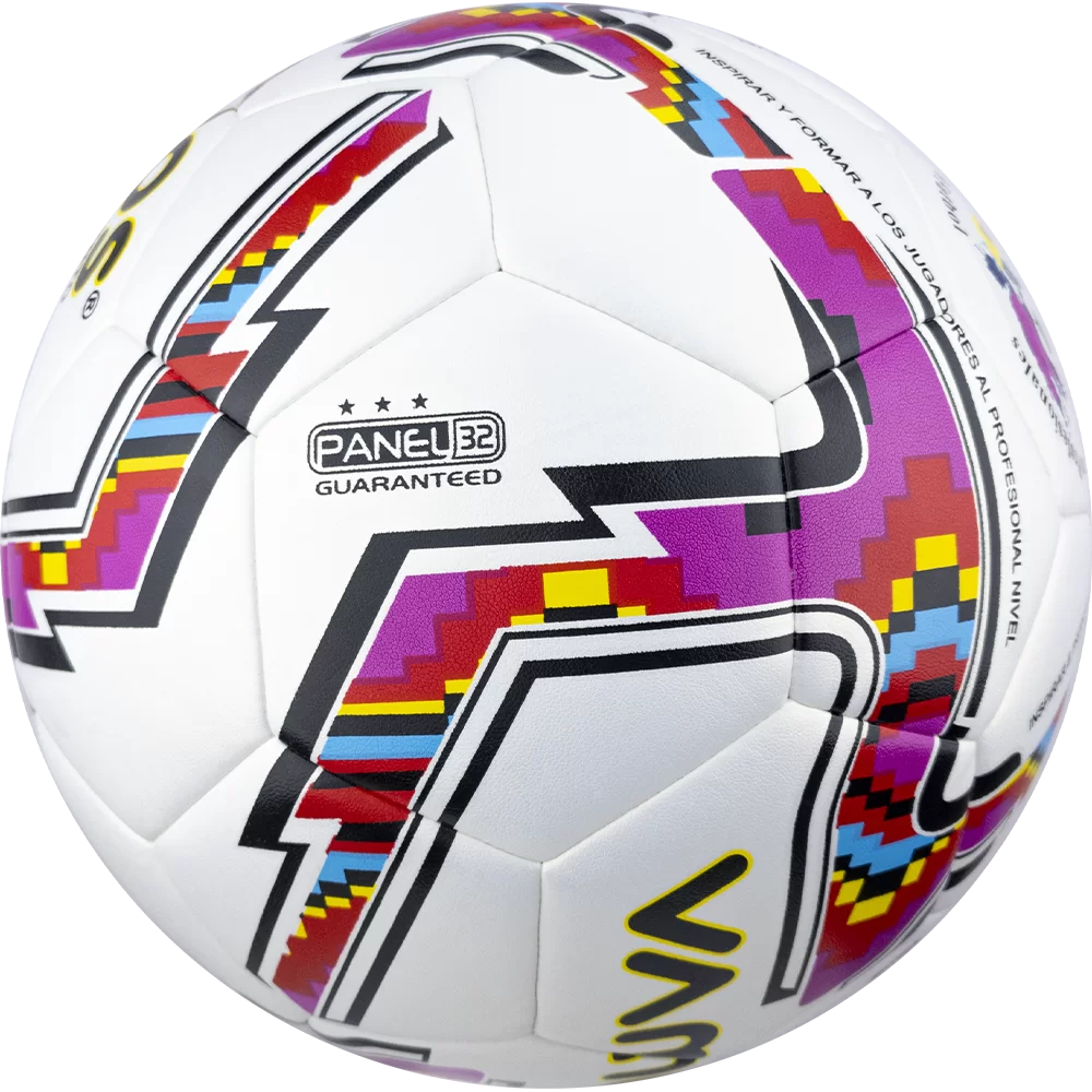 Реальное фото Мяч футбольный Vamos Viento №5 32П BV-0721-VTO от магазина СпортСЕ