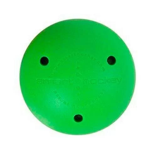 Реальное фото Мяч для смарт-хоккея тренировочный зеленый от магазина СпортСЕ