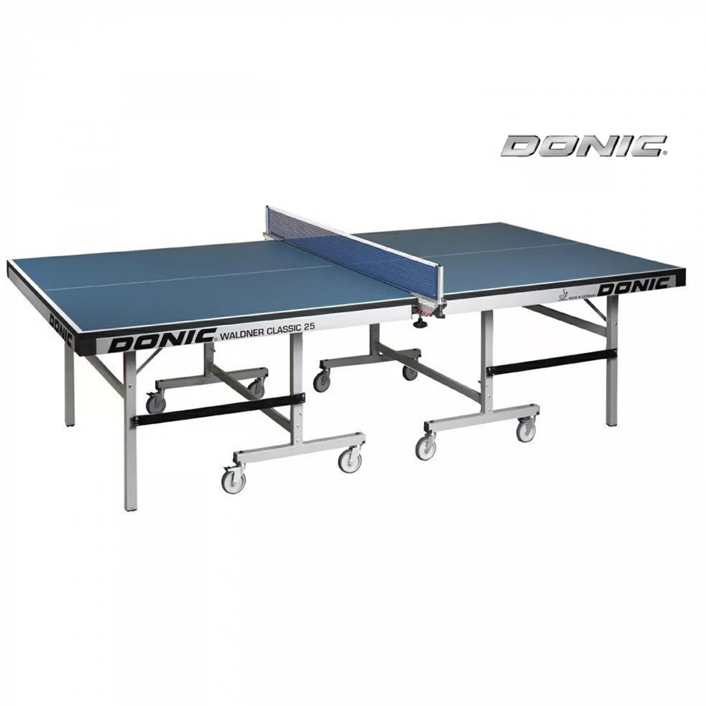 Реальное фото Теннисный стол DONIC WALDNER CLASSIC 25 BLUE (без сетки) 400221-B от магазина СпортСЕ