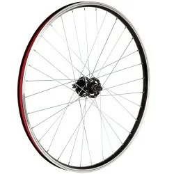 Колесо 26" переднее двустен.обод 32 отв., втулка сталь под Disc ,экс-к. пром подшип