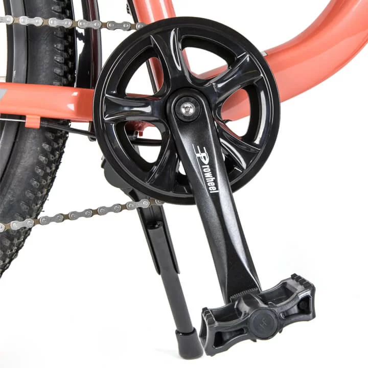 Реальное фото Велосипед TechTeam Scorpio 27.5 персиковый от магазина СпортСЕ
