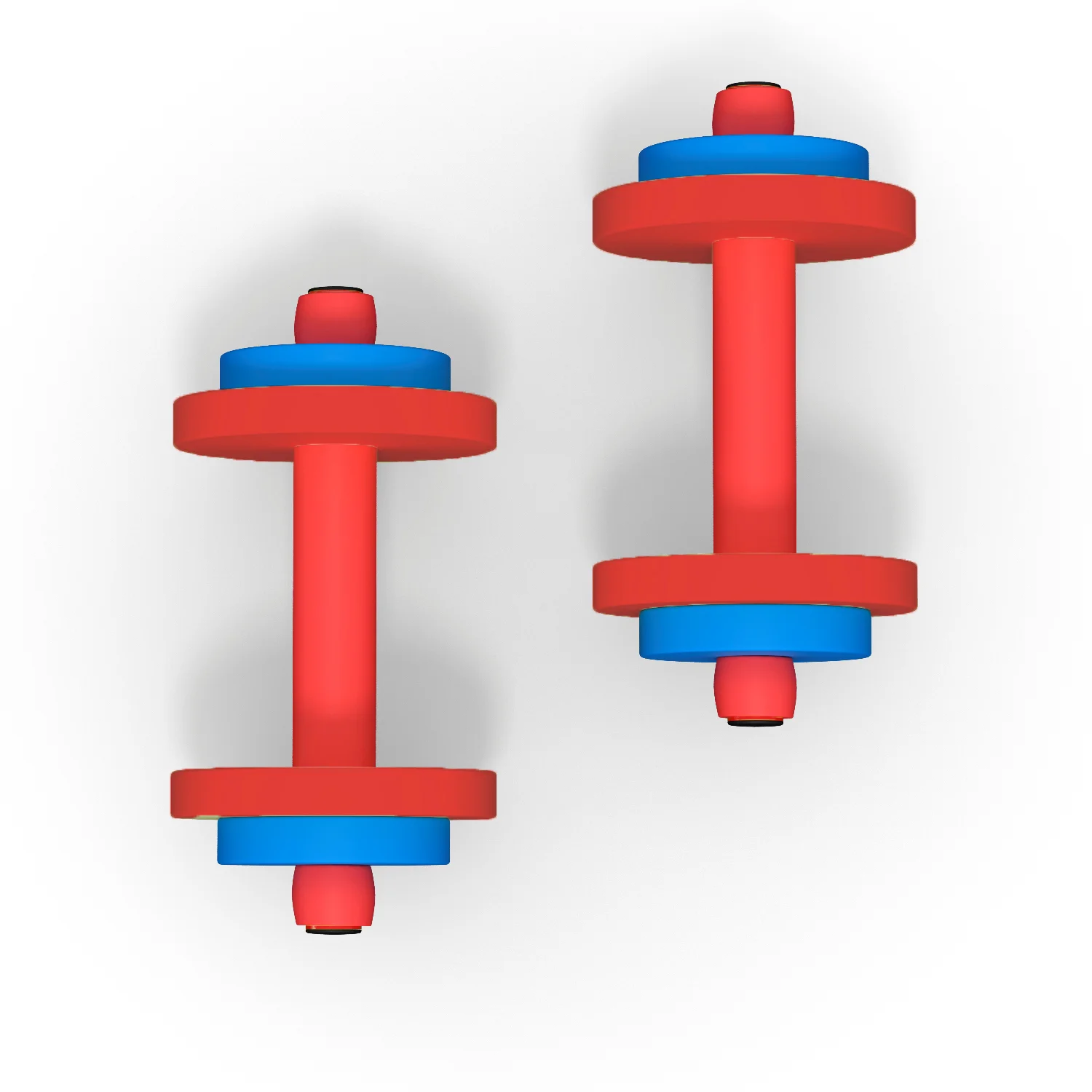  Гантели детские DFC (комплект 2 шт) VT-2009 по низким ценам в Томске и Северске