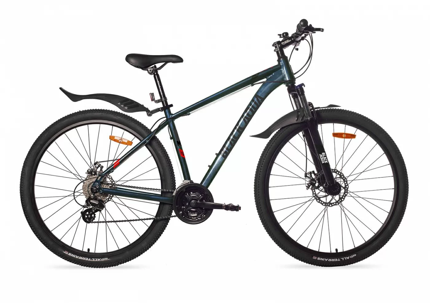 Реальное фото Велосипед Black Aqua Cross 2991 D matt 29" темно-синий GL-503D от магазина СпортСЕ