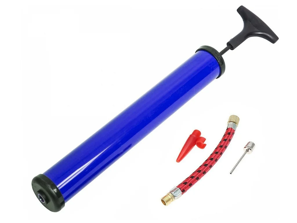 Насос SG806-12" ручной для мячей синий Насос SG806-12" ручной для мячей синий по низким ценам в Томске и Северске