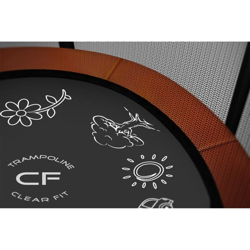  Каркасный батут Clear Fit FamilyHop 14Ft по низким ценам в Томске и Северске