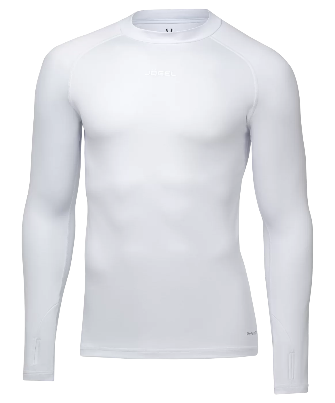 Реальное фото Джемпер компрессионный PerFormDRY Baselayer Warm Top, белый от магазина СпортСЕ