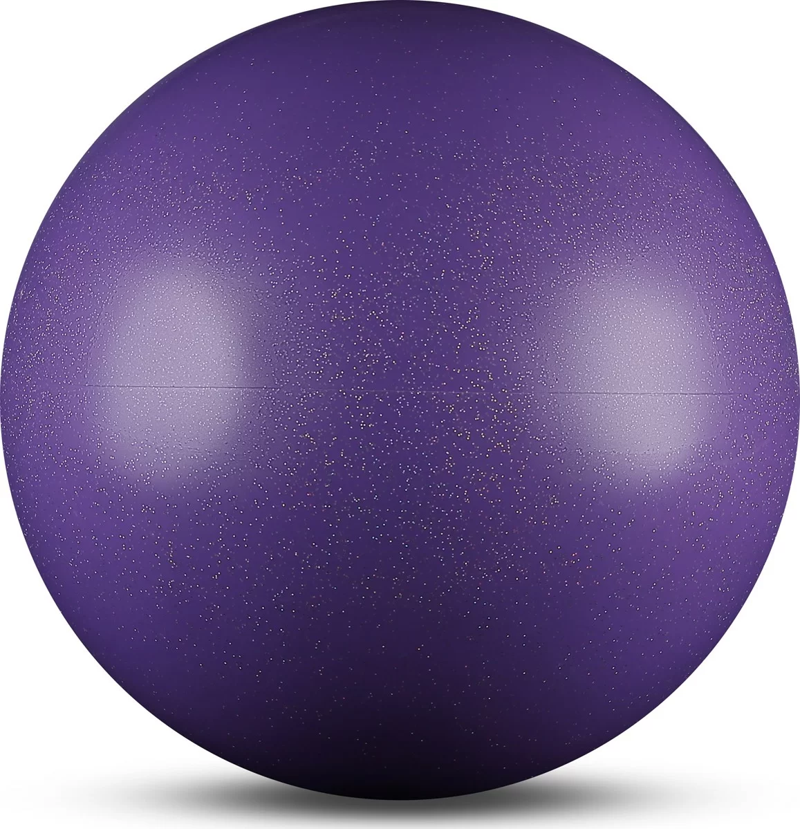 Реальное фото Мяч для художественной гимнастики 15 см 280 г сиреневый AB2803 от магазина СпортСЕ