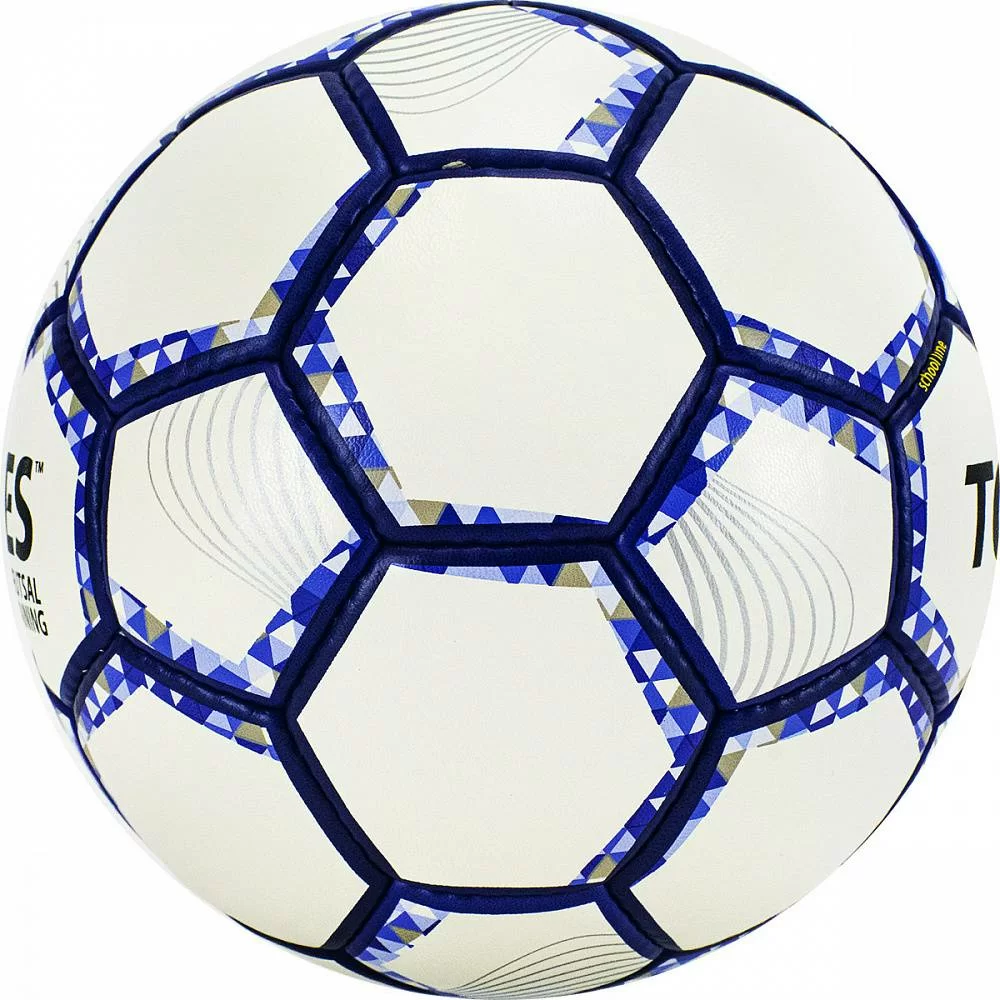 Реальное фото Мяч футзальный Torres Futsal Training №4 32 пан. PU бело-фиолет-черн FS32044 от магазина СпортСЕ