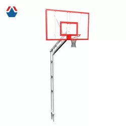Стойка баскетбольная разборная с растяжками под бетонирование вынос 1200mm