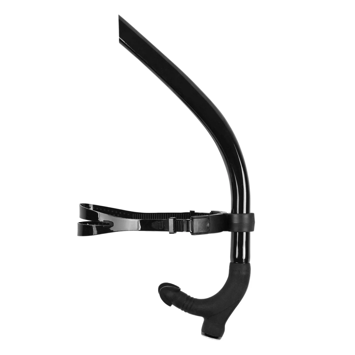  Трубка для плавания фронтальная Н01 черный по низким ценам в Томске и Северске