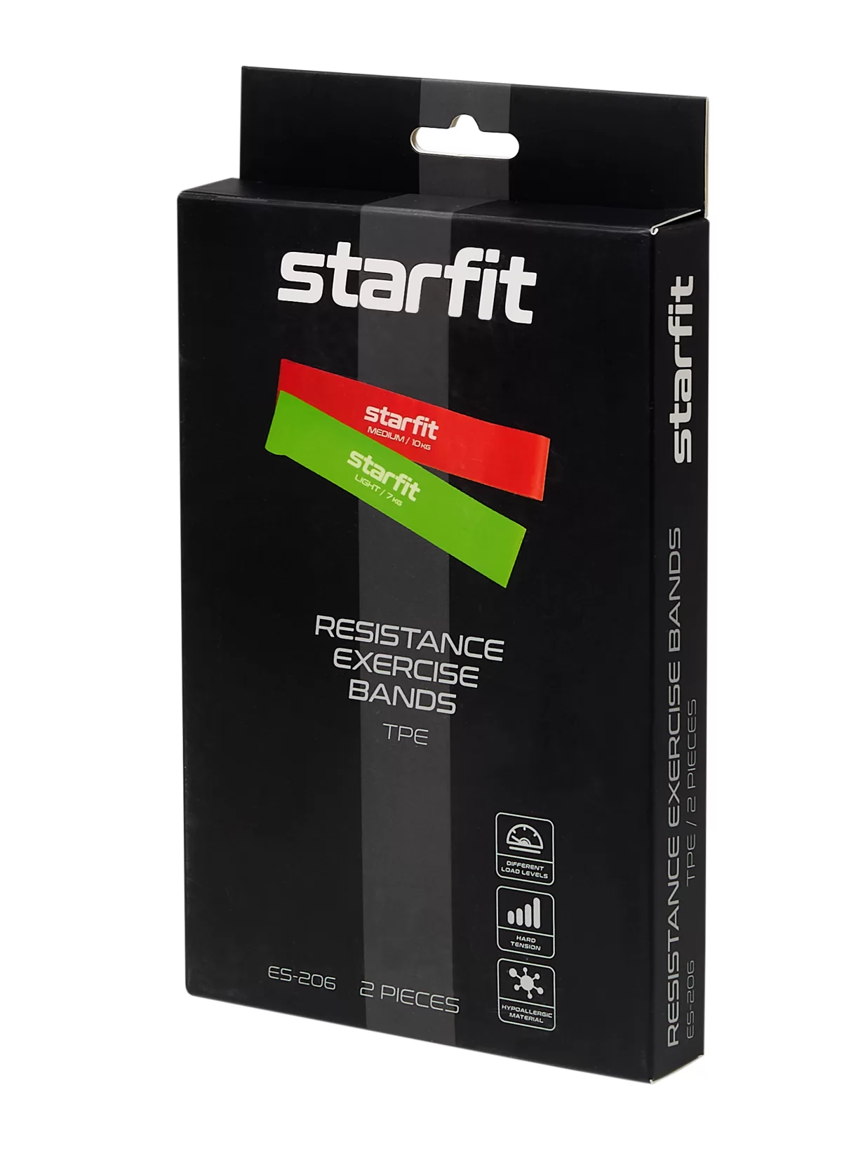 Реальное фото Мини-эспандеры StarFit ES-206 черный/серый 2 шт ЦБ-00001570 от магазина СпортСЕ