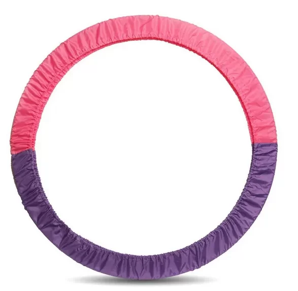 Реальное фото Чехол для обруча 50-75 см Indigo фиолетово-розовый SM-400 от магазина СпортСЕ