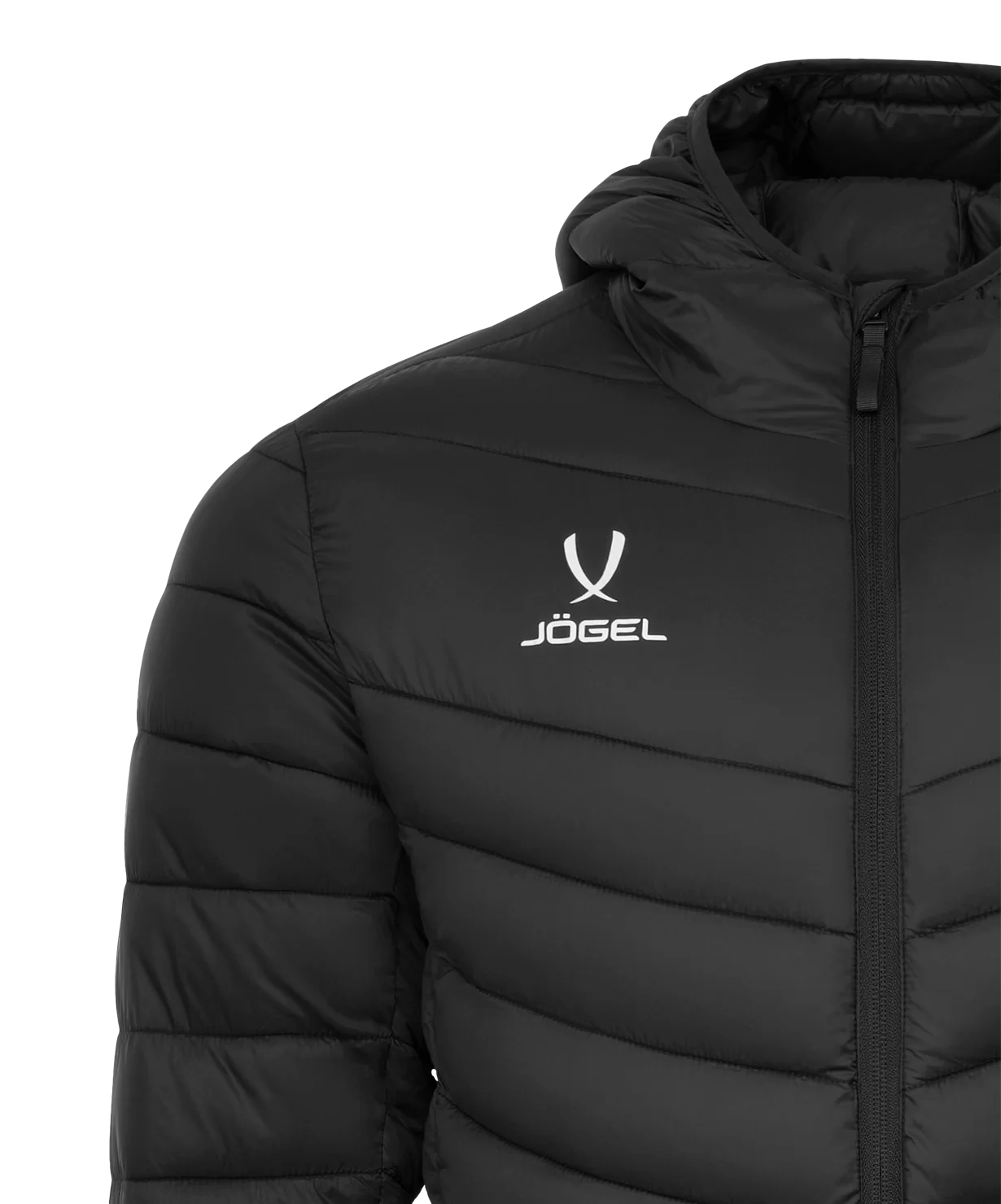 Реальное фото Куртка утепленная ESSENTIAL PerFormPROOF Light Padded Jacket, черный от магазина СпортСЕ