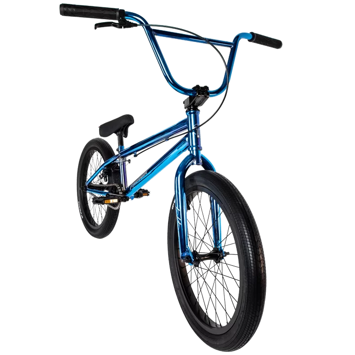 Реальное фото Велосипед BMX TechTeam Millennium 20" (2022) синий от магазина СпортСЕ