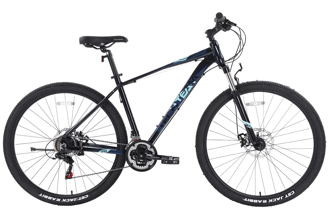 Реальное фото Велосипед TechTeam Neon 29" синий (алюминий) от магазина СпортСЕ