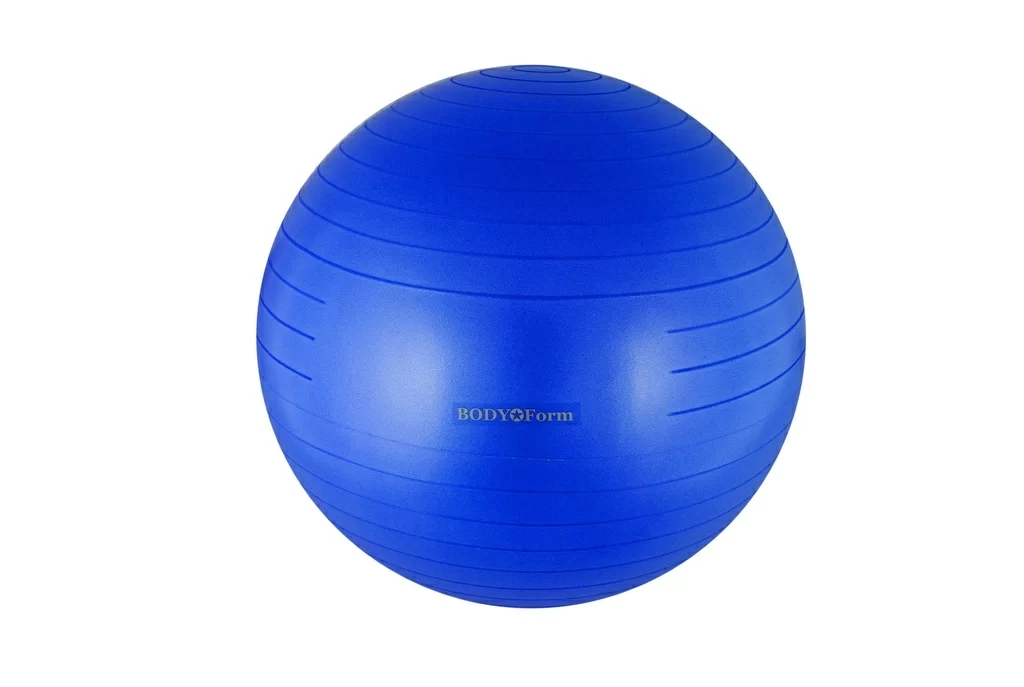 Реальное фото Фитбол 75 см (30") Body Form blue BF-GB01 от магазина СпортСЕ