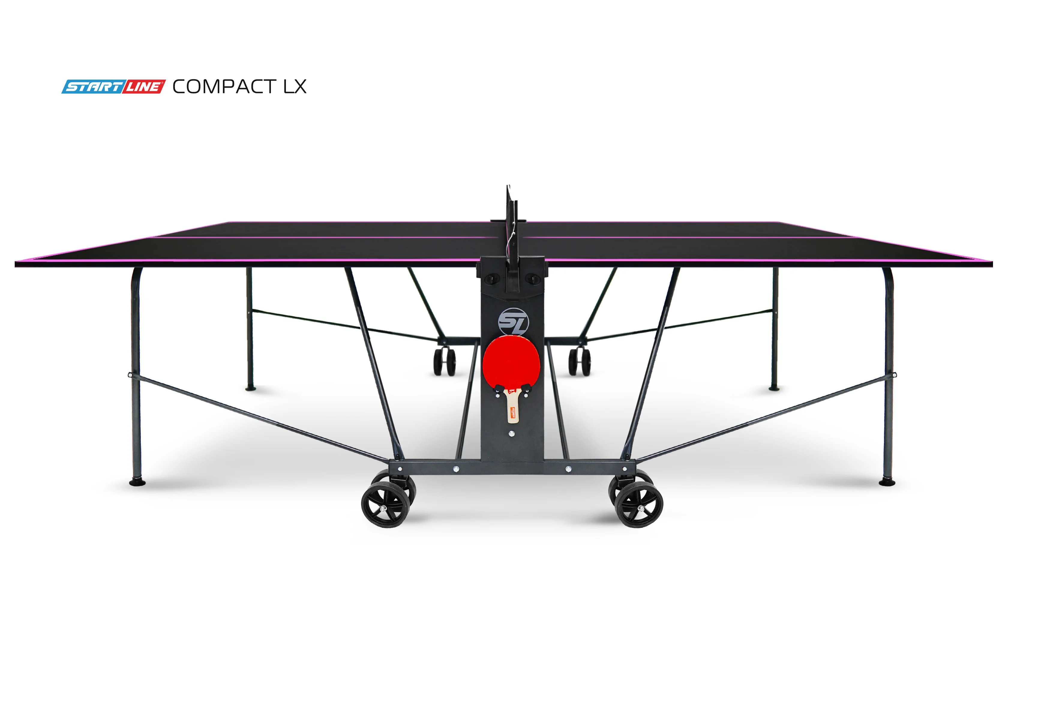  Стол теннисный Compact LX Black по низким ценам в Томске и Северске