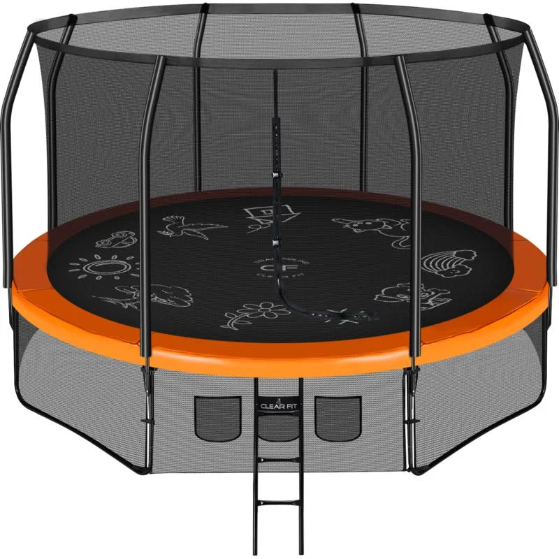  Каркасный батут Clear Fit FamilyHop 14Ft по низким ценам в Томске и Северске
