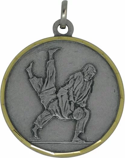 Реальное фото Медаль MD736 d-42 мм дзюдо от магазина СпортСЕ