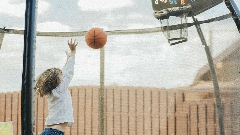 Реальное фото Батут Hasttings Air Game Basketball (4,6 м) от магазина СпортСЕ