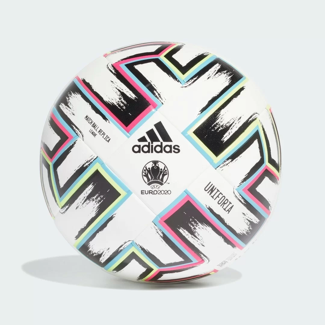 Реальное фото Мяч футбольный Adidas Uniforia League FH7339 от магазина СпортСЕ