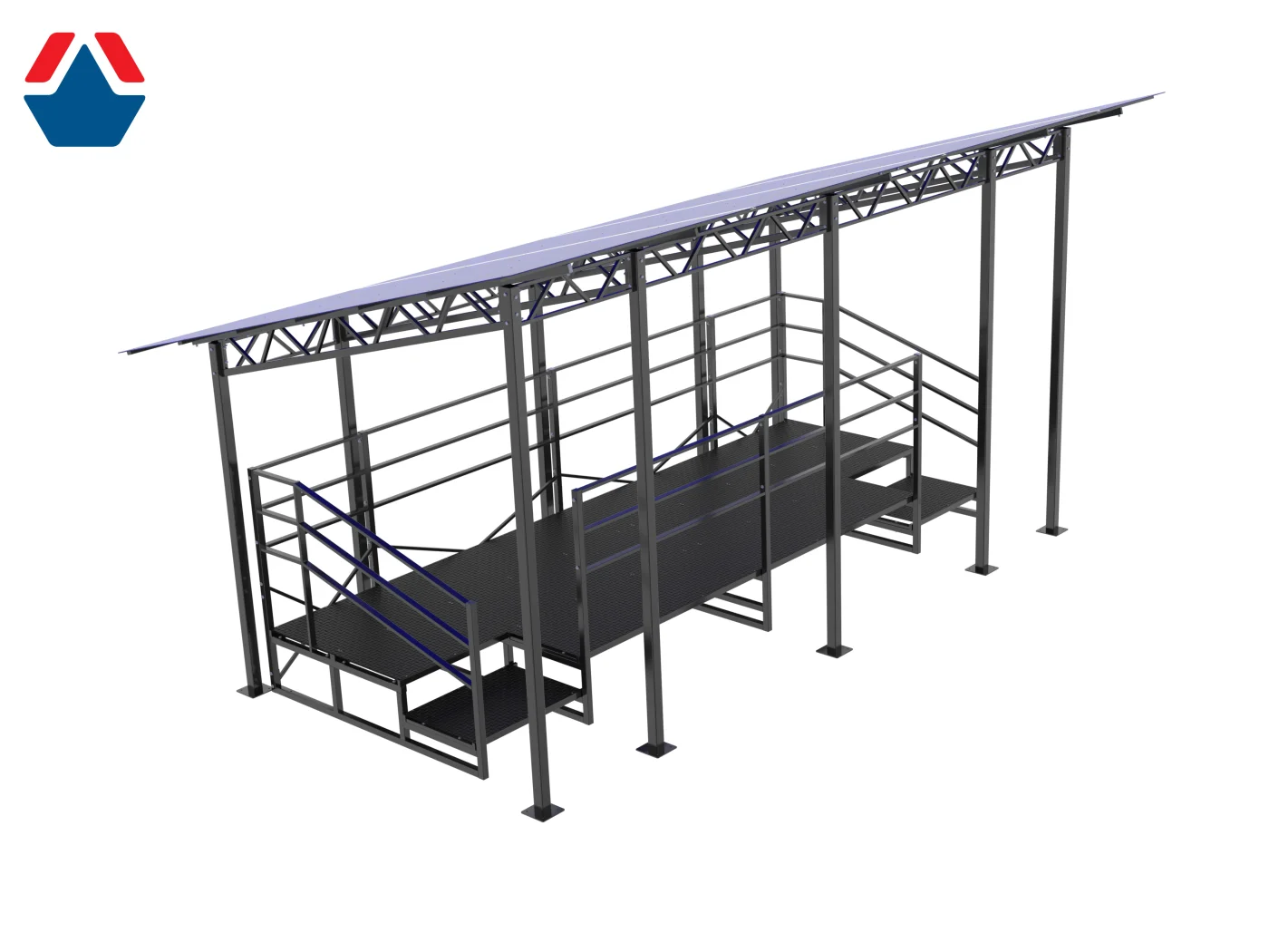  Трибуна судейская  (с навесом из поликарбоната) по низким ценам в Томске и Северске