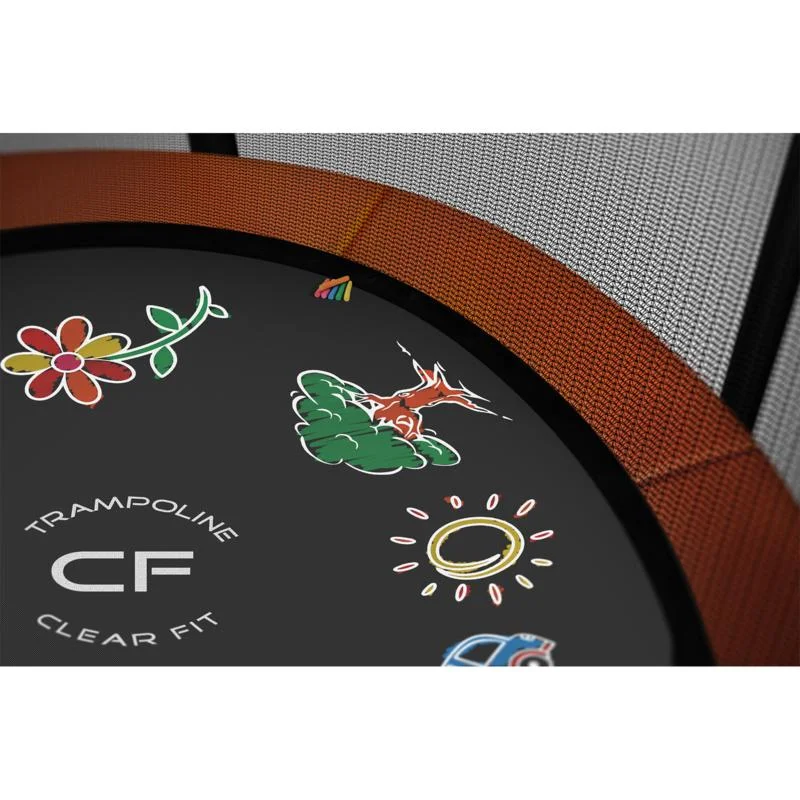  Каркасный батут Clear Fit FamilyHop 14Ft по низким ценам в Томске и Северске