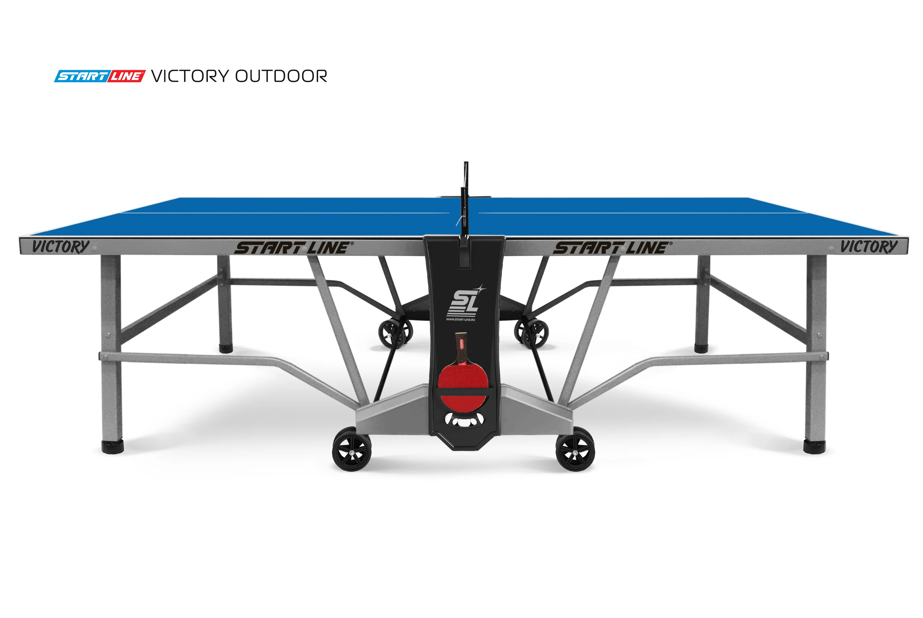  Стол теннисный VICTORY 6 Всепогодный Синий по низким ценам в Томске и Северске