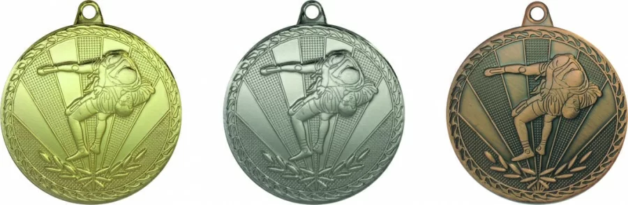 Реальное фото Медаль MV21 самбо от магазина СпортСЕ