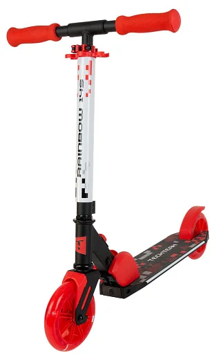 Самокат TechTeam Rainbow 145 black/red Самокат TechTeam Rainbow 145 black/red по низким ценам в Томске и Северске