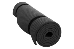 Коврик гимнастический 150х60х0,6 см HKEM1208-06-BLACK черный