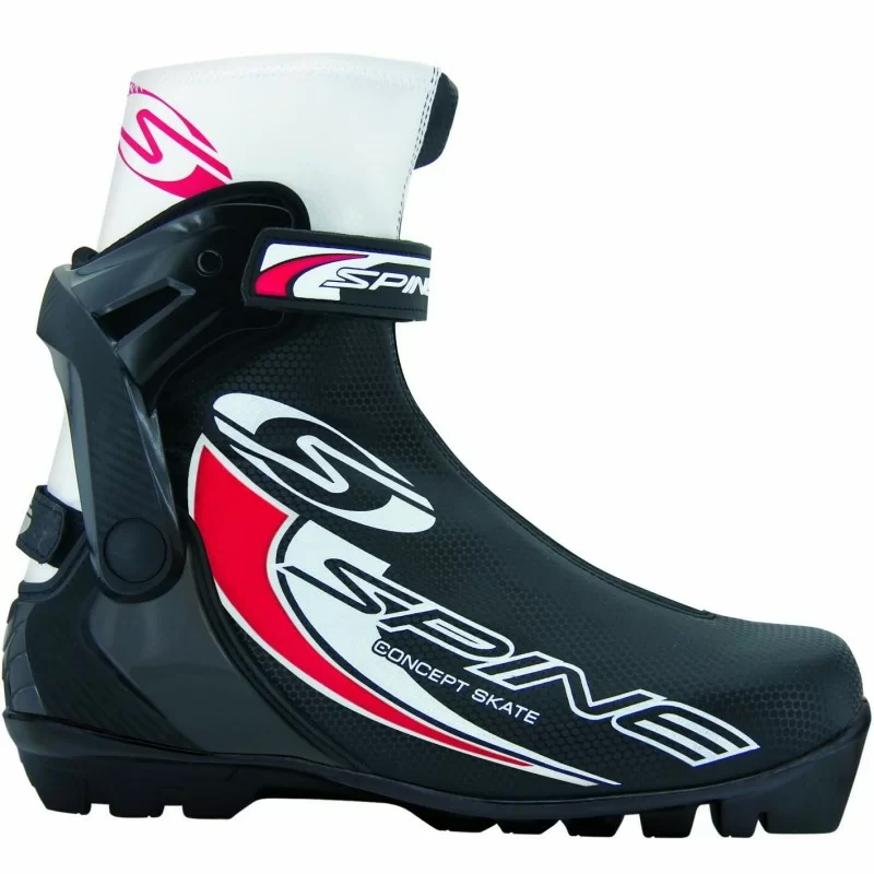 Реальное фото Ботинки лыжные Spine Concept Skate 496 синт SNS от магазина СпортСЕ