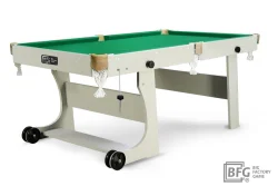 Бильярд BFG Compact Light 5 (Серый) (Пул, серый (ЛДСП), ЛДСП_16, Euro Pro 50 ш1.98м Yellow green, Х/б сетка) Бильярд BFG Compact Light 5 (Серый) (Пул, серый (ЛДСП), ЛДСП_16, Euro Pro 50 ш1.98м Yellow green, Х/б сетка)