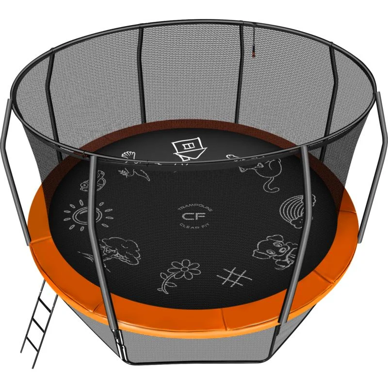  Каркасный батут Clear Fit FamilyHop 14Ft по низким ценам в Томске и Северске