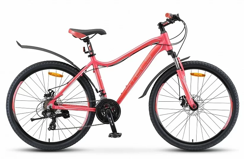 Реальное фото Велосипед Stels Miss-6000 MD 26" (2019) розовый V010 от магазина СпортСЕ