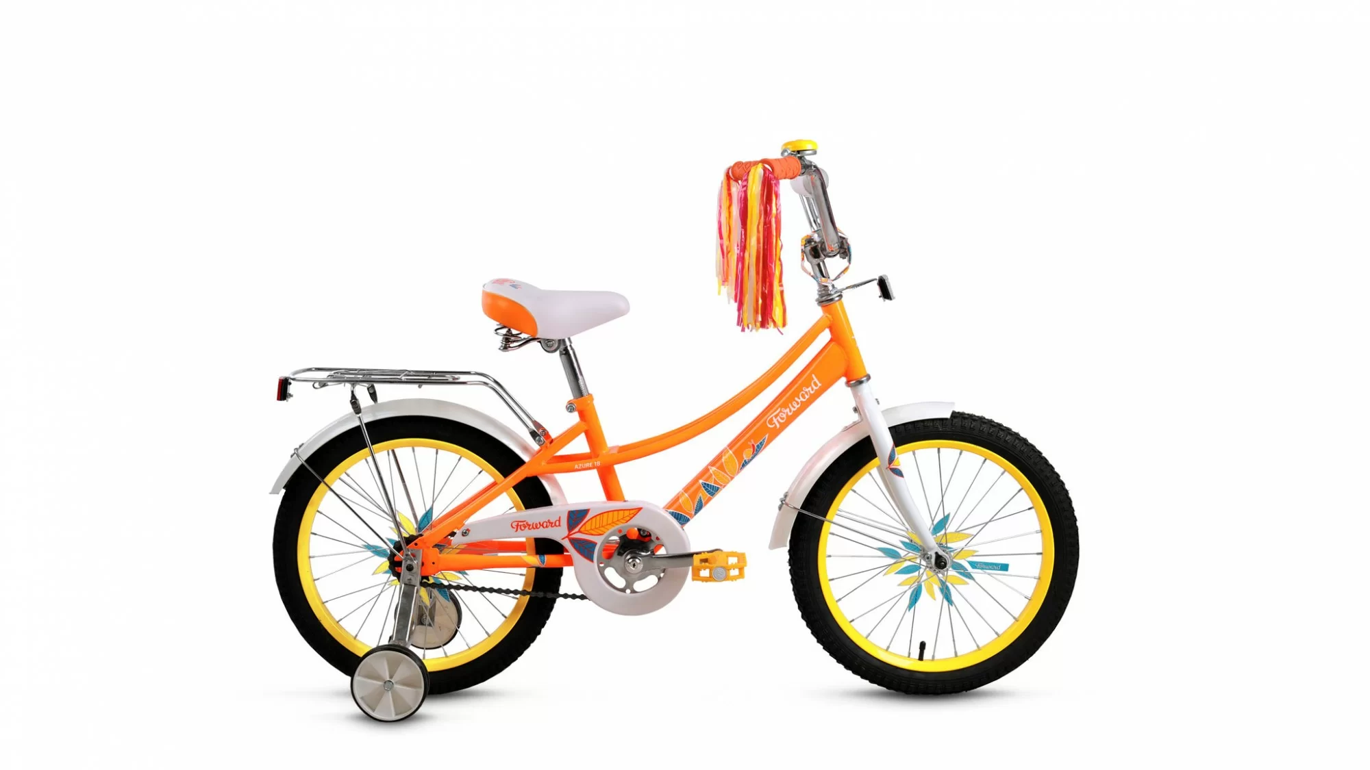 Реальное фото Велосипед Forward Azure 18 (2019) оранжевый RBKW9LNH1009 от магазина СпортСЕ