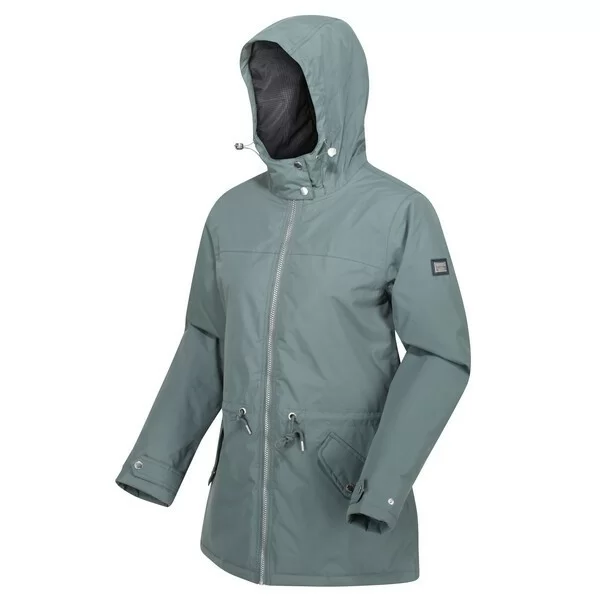 Реальное фото Куртка Brigid (Цвет 2VT, Тёмно-зелёный) RWP303 от магазина СпортСЕ