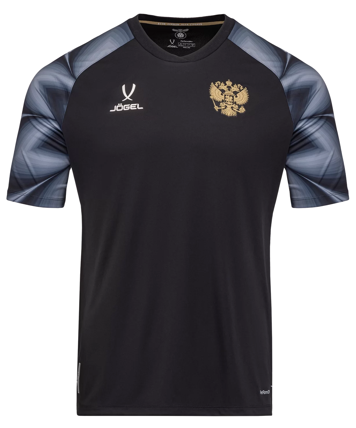  Футболка вратарская JÖGEL NATIONAL PerFormDRY GK Jersey, черный по низким ценам в Томске и Северске