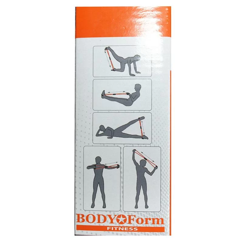 Реальное фото Эспандер восьмерка BodyForm (с мягкой ручкой) 150-160/13кг BF-EEI 01 от магазина СпортСЕ