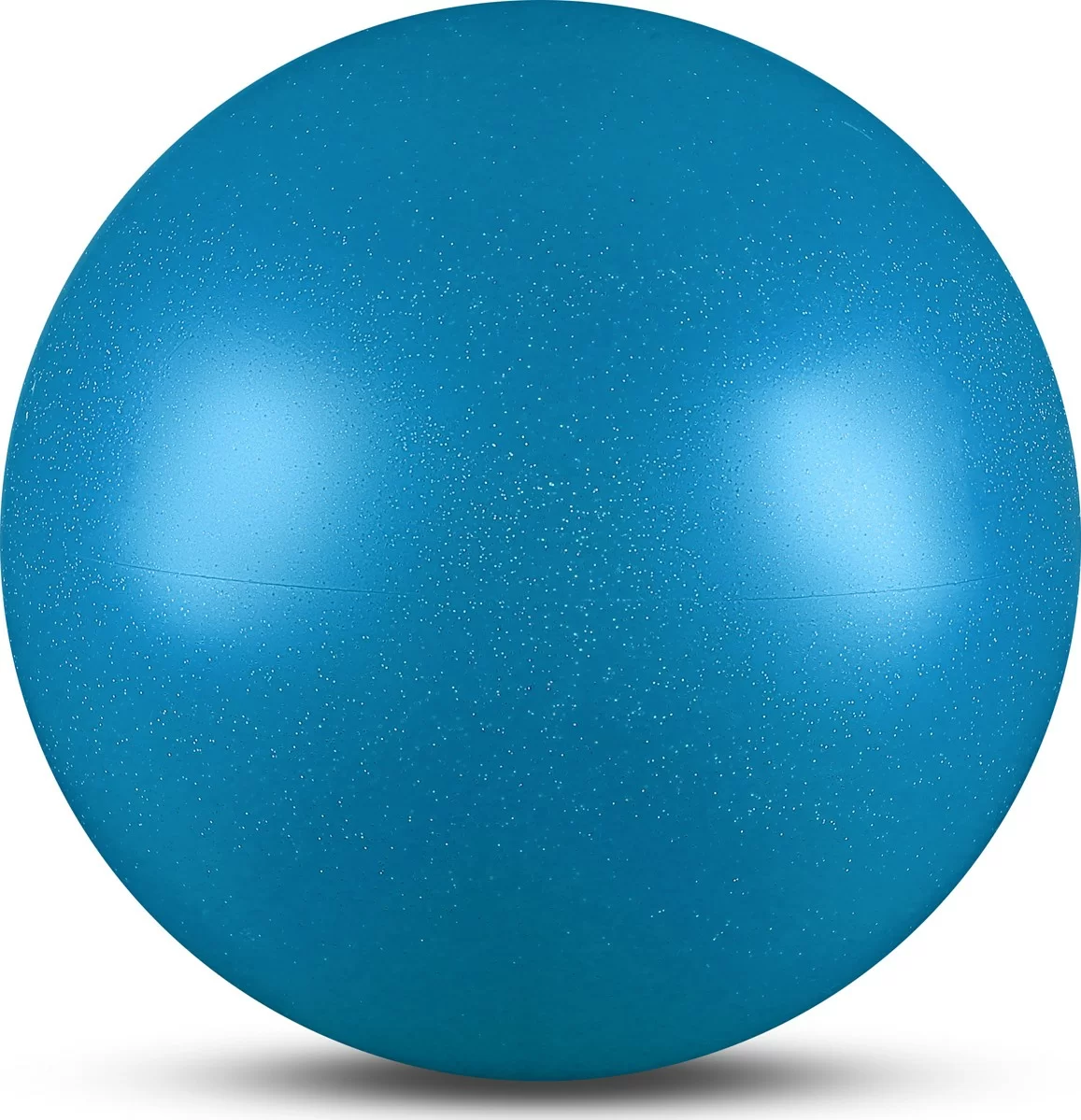 Реальное фото Мяч для художественной гимнастики 15 см 280 г синий AB2803 от магазина СпортСЕ