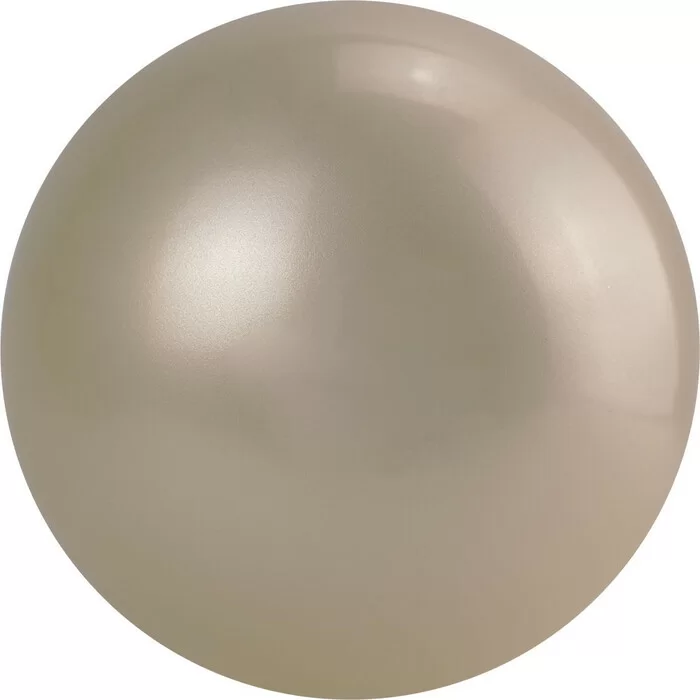 Реальное фото Мяч для художественной гимнастики 15 см AG-15-03 ПВХ жемчужный от магазина СпортСЕ